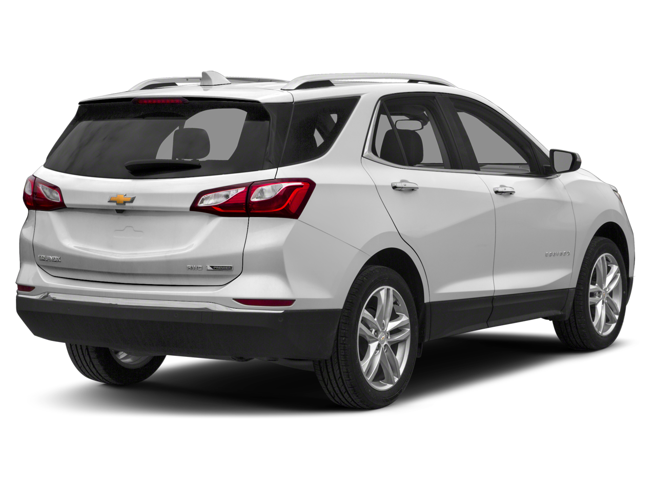 2018 Chevrolet Equinox Premier in Mosaic Black Metallic — front three-quarter view