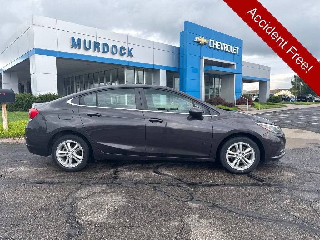 2017 Chevrolet Cruze LT in Tungsten Metallic — front three-quarter view